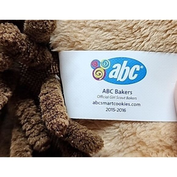 Hedgehog Plush ABC Bakers Brown 12 Inch Pink Daisy Stuffed Animal Soft Toy - Picture 8 of 10